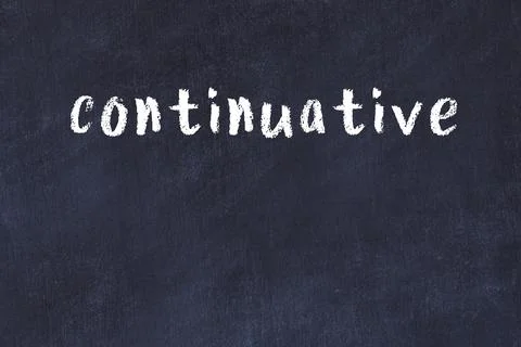 Closing browser window with caption continuative. Chalk drawing. Concept of d Stock Photos