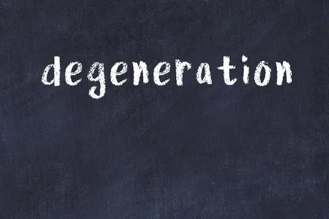 Closing browser window with caption degeneration. Chalk drawing. Concept of d 스톡 사진