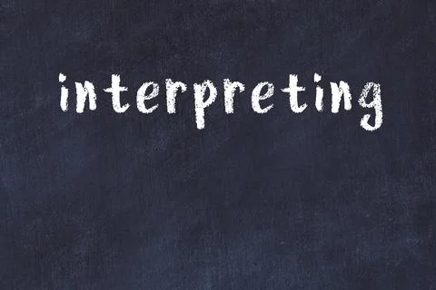 Closing browser window with caption interpreting. Chalk drawing. Concept of d Stock Photos