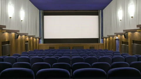 Closing curtain 30p Stock Footage 876777