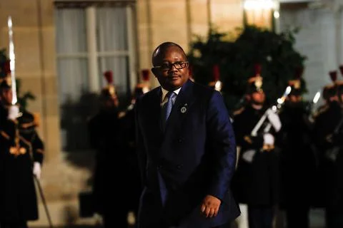 Closing dinner of the Peace Forum at the Elysee Palace, Paris, France - 11 Nov 2 Stock Photos