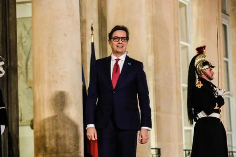 Closing dinner of the Peace Forum at the Elysee Palace, Paris, France - 11 Nov 2 Stock Photos