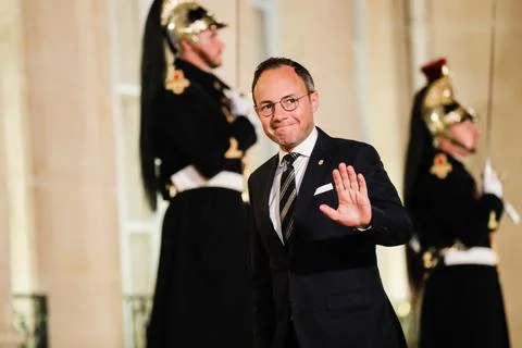 Closing dinner of the Peace Forum at the Elysee Palace, Paris, France - 11 Nov 2 Stock Photos