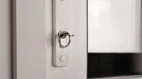 Closing the door Stock Footage 147013912