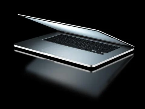 Closing laptop 库存插图