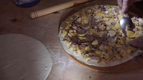 Closing the pie Stock Footage 106197787