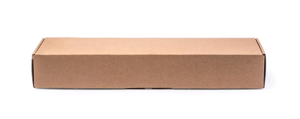 Closing a stack of cardboard boxes Stock Photos