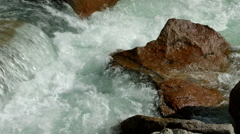 A closup shot of the running river 2 動画素材 58742237