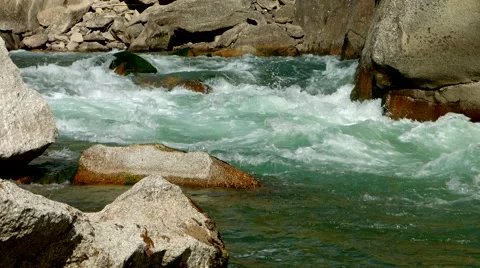 A closup shot of the running river 3 動画素材 58743535