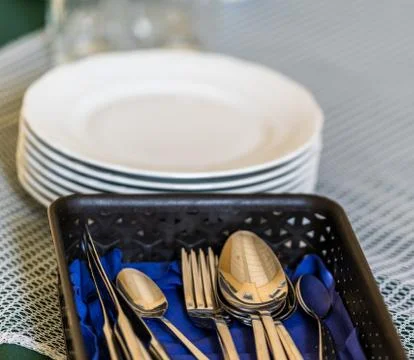 Closup view of Cutlery Photos