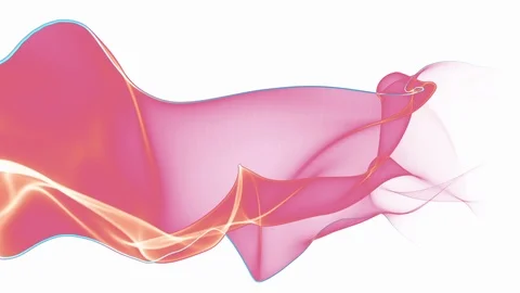 Cloth animation, seamless loop, against white 스톡 동영상 124148658