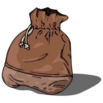 Cloth bag icon Stock Illustration