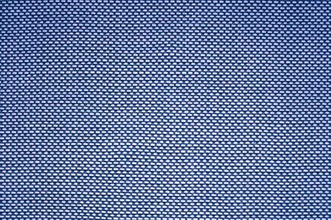 Cloth blue pattern background on fabric made of small rectangles Stock Photos