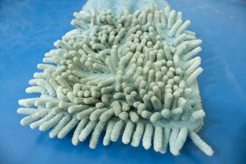 Cloth of blue. Stock Photos