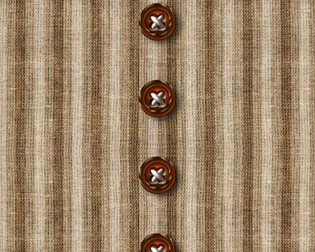 Cloth buttons Stock Photos