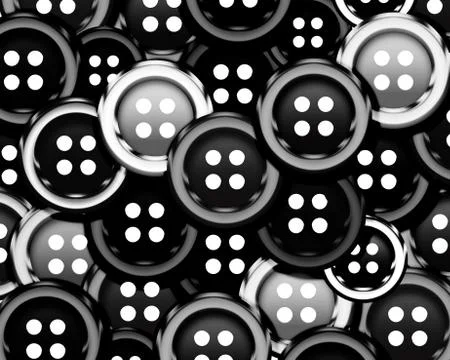 Cloth buttons 写真素材