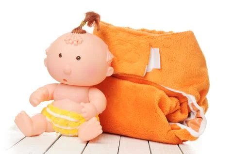 Cloth diaper Stock Photos