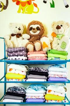 Cloth Diapers Stock Photos