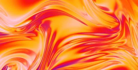 Cloth fabric gradient waves abstract background. Iridescent chrome Stock Illustration