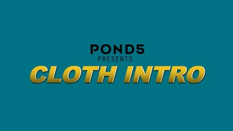 Cloth Intro Stock After Effects