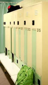 Cloth room boxes Stock Photos
