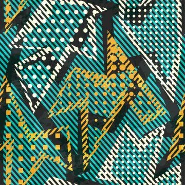 Cloth seamless pattern Stock Illustration