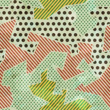 Cloth seamless pattern Stock Illustration