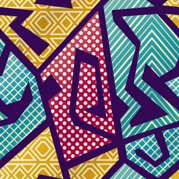 Cloth seamless pattern Illustrazione stock