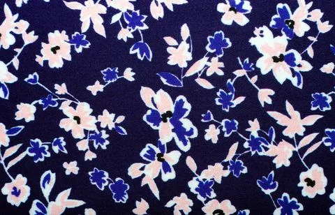 Cloth. Seamless texture or a pattern of cets on the fabric. Stock Photos