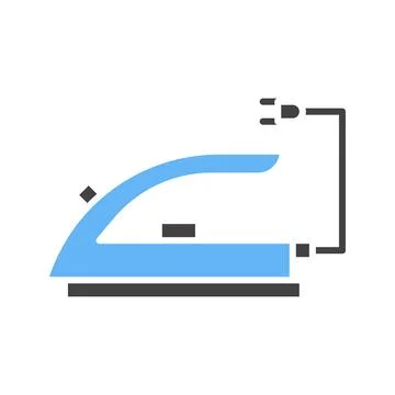 Cloth Steamer Icon Image. Stock Illustration