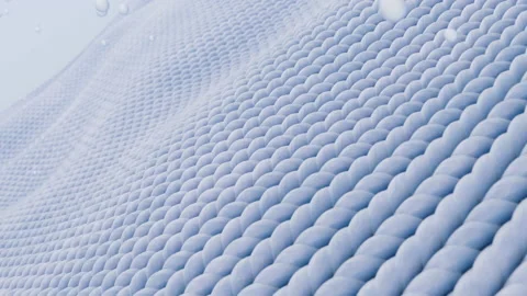 Cloth surface with fabric detail, 3d rendering. Stock Footage 180346706