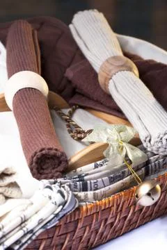 Cloth Tablecloths Stock Photos
