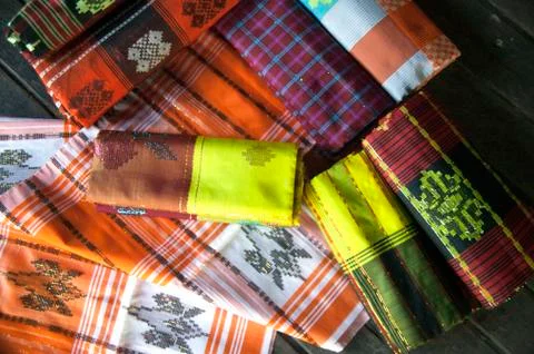 Cloth weavers Foto stock