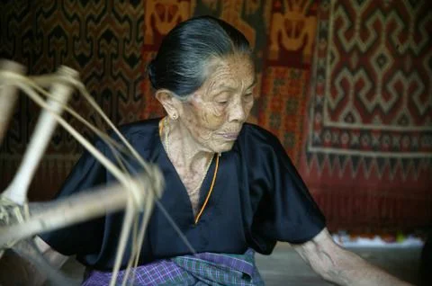 Cloth weavers 写真素材