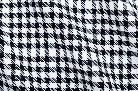 Cloth.Checkered fabric Stock Photos