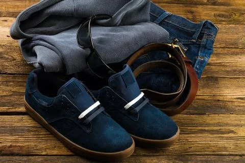 Clothes and accessories Stock Photos