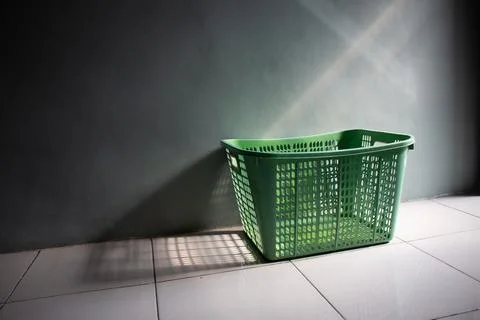 Clothes basket Stock-Fotos