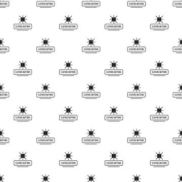 Clothes button pattern seamless イラスト素材
