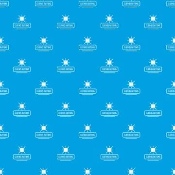 Clothes button pattern vector seamless blue 스톡 일러스트