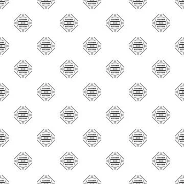 Clothes button plastic pattern seamless Stock Illustration