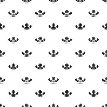 Clothes button retro pattern vector seamless Stock Illustration