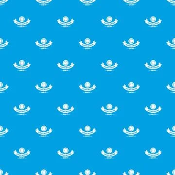 Clothes button retro pattern vector seamless blue イラスト素材