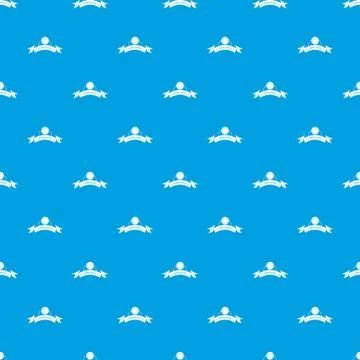 Clothes button round pattern vector seamless blue イラスト素材