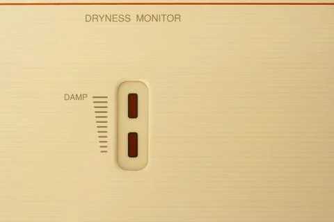 Clothes dryer control Stock Photos