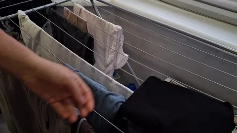 Clothes dryer Stock-Footage 346094512