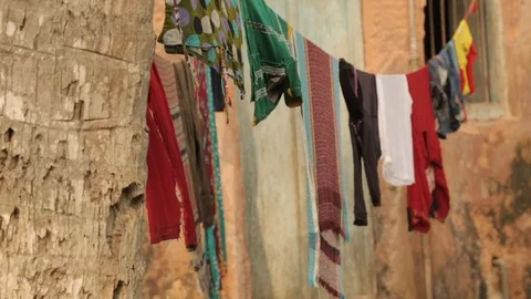 Clothes Stock Footage 129432713