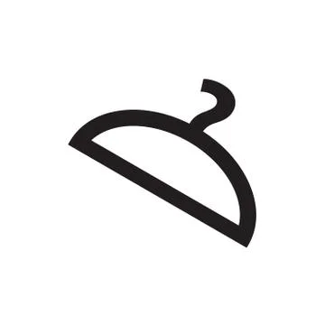 Clothes Hanger icon Stock Illustration