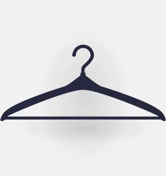 Clothes hanger Ilustração Stock