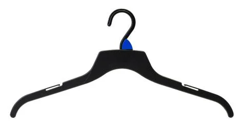 Clothes hanger isolated Stock Photos
