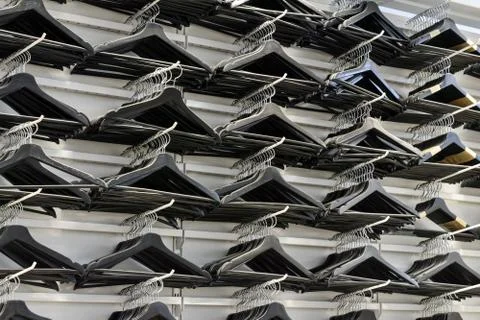 Clothes hanger Stock Photos